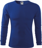 Tricou cu maneca lunga, 160 g/m2, pentru barbati, albastru regal, Rock Safety 