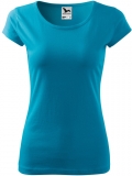 Tricou cu maneca scurta, 150 g/m2, pentru femei, turcoaz, Malfini