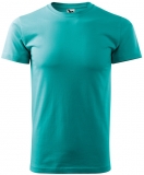 Tricou cu gat rotund,160 g/m2, pentru barbati, verde smarald, Malfini