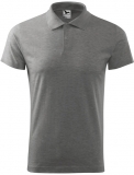 Tricou polo, 180 g/m2, pentru barbati, gri inchis, Malfini