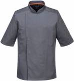 Jacheta bucatar, maneca scurta, gri slate, regular, Mesh Air Pro, Portwest 