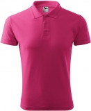 Tricou piqué polo, 200 g/m2, pentru barbati, purpuriu, Rock Safety 