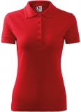 Tricou piqué polo, 200 g/m2, pentru femei, rosu, Rock Safety 