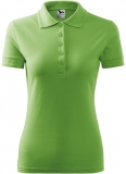 Tricou pique polo, 200 g/m2, pentru femei, verde iarba, Rock Safety 