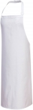 Sort din bumbac, cu pieptar, alb, regular, Portwest