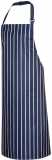 Sort impermeabil, cu pieptar, navy, regular, Portwest
