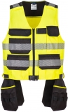 Vesta Hi-Vis, pentru scule clasa 1, galben/negru, regular, PW3, Portwest