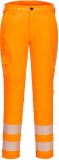 Pantaloni de lucru Hi-Vis stretch, portocaliu, Regular, RWS, Portwest
