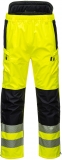 Pantaloni de ploaie Hi-Vis extreme, galben/negru, regular, PW3, Portwest