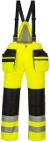 Pantaloni Hi-Vis de iarna, galben/negru, regular, PW3, Portwest