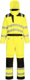 Salopeta de ploaie Hi-Vis, galben/negru, regular, PW3,Portwest