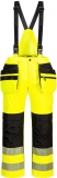 Salopeta de ploaie Hi-Vis, galben/negru, regular, PW3, Portwest