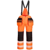 Salopeta de ploaie Hi-Vis, portocaliu/negru, regular, PW3, Portwest