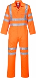 Combinezon Hi-Vis Poli-bumbac, portocaliu, regular, Portwest