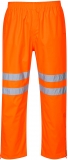 Pantaloni de ploaie Hi-Vis, respirabili, portocaliu, regular, Portwest