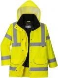 Jacheta Hi-Vis, pentru femei, galben, XL, regular, Traffic, Portwest