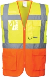Vesta Hi-Vis praga, galben/orange, regular, Executive, Portwest