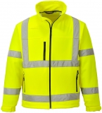 Jacheta Hi-Vis softshell (3L), galben, regular, Classic, Portwest