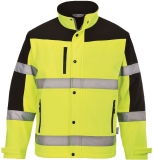 Jacheta Hi-Vis softshell (3L), galben, regular, Two Tone, Portwest