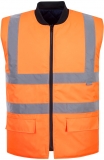 Vesta termica reversibila Hi-Vis, portocaliu, regular, Portwest