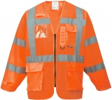 Jacheta Hi-Vis, portocaliu, L, regular, executive, Portwest