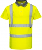 Tricou polo cu maneci scurte Hi-Vis, galben, regular, Portwest