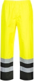 Pantaloni Hi-Vis doua tonuri, galben/negru, 5XL, regular, traffic, Portwest
