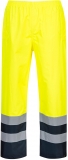 Pantaloni Hi-Vis doua tonuri, galben, regular, traffic, Portwest