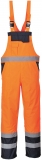Salopeta cu pieptar Hi-Vis, captusita, portocaliu, regular, contrast, Portwest