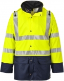 Jacheta de ploaie Hi-Vis Contrast , galben/navy, regular, sealtex ultra, Portwest