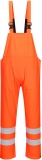 Pantaloni cu pieptar, portocaliu, regular, sealtex ultra, Portwest