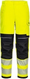 Pantaloni de lucru pentru femei FR Hi-Vis, galben/negru, regular, PW3, Portwest