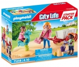 Playmobil - set invatatore si copii in carucior