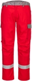 Pantaloni  Bizflame Ultra Two Tone, rosu, regular, Portwest