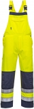 Salopeta cu pieptar Hi-Vis, galben/navy, regular, Girona, Portwest