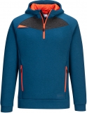 Hanoracul cu gluga, fermoar 1/4, metro blue, regular, DX4, Portwest