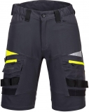 Pantaloni scurti cu buzunare Holster, gri metalic, regular, DX4, Portwest