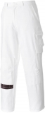 Pantaloni pentru zugravi, alb, regular, Portwest