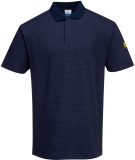 Tricou polo ESD antistatic, navy, regular, Portwest