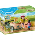 Playmobil - Figurina bicicleta fermierilor cu marfa