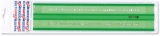Sablon pentru cifre si litere, ISO, 3.5mm, verde, Arda