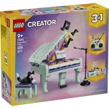 Pian decorativ cu o pisica 31392 LEGO Creator