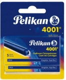 Patroane cerneala mari, 4001 Royal Blue, 10 buc/set Pelikan