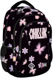 Ghiozdan ergonomic St.Right, 3 compartimente, Flower Mood