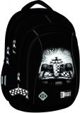 Ghiozdan ergonomic St.Right, 4 compartimente, Final Lap
