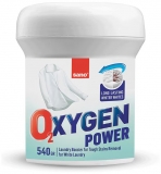 Detergent Sano pete rufe albe, 540 g, Oxygen Powder