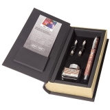 Set caligrafie stilou si calimara Butterfly Dreams Rosegold ONLINE Germany