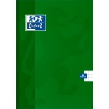 Caiet Oxford Esse, A5, 96 file, coperta soft touch rigida, verde, patratele