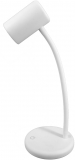 Lampa Unilux Lou LED portabila pentru birou, material ABS, culoare alb