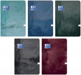 Caiet Oxford A4, 80 file, coperta plastic, patratele, motiv Teenager, diverse modele